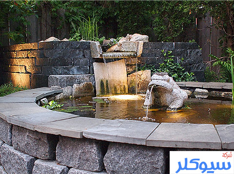 شركة تصميم شلالات بالرياض