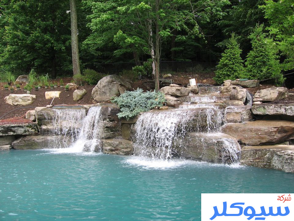 شركة تصميم شلالات بالقطيف