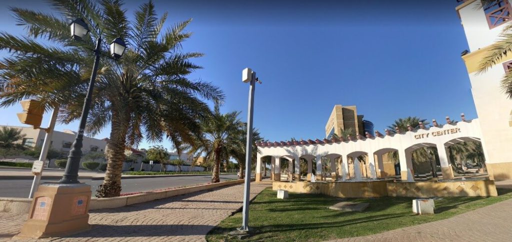 تنسيق حدائق حي الحزام الذهبي