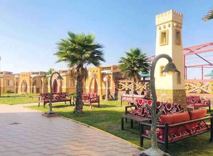 تنسيق حدائق حي المندق
