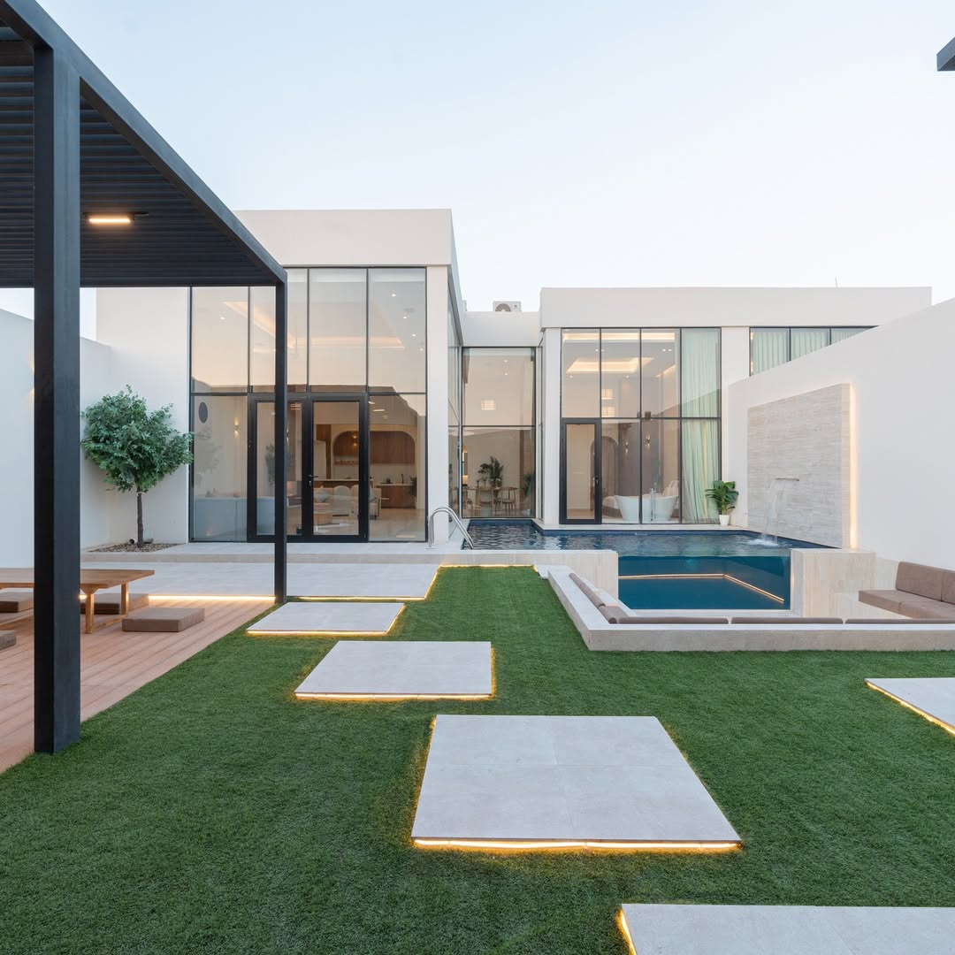 تصميم حدائق الاحساء