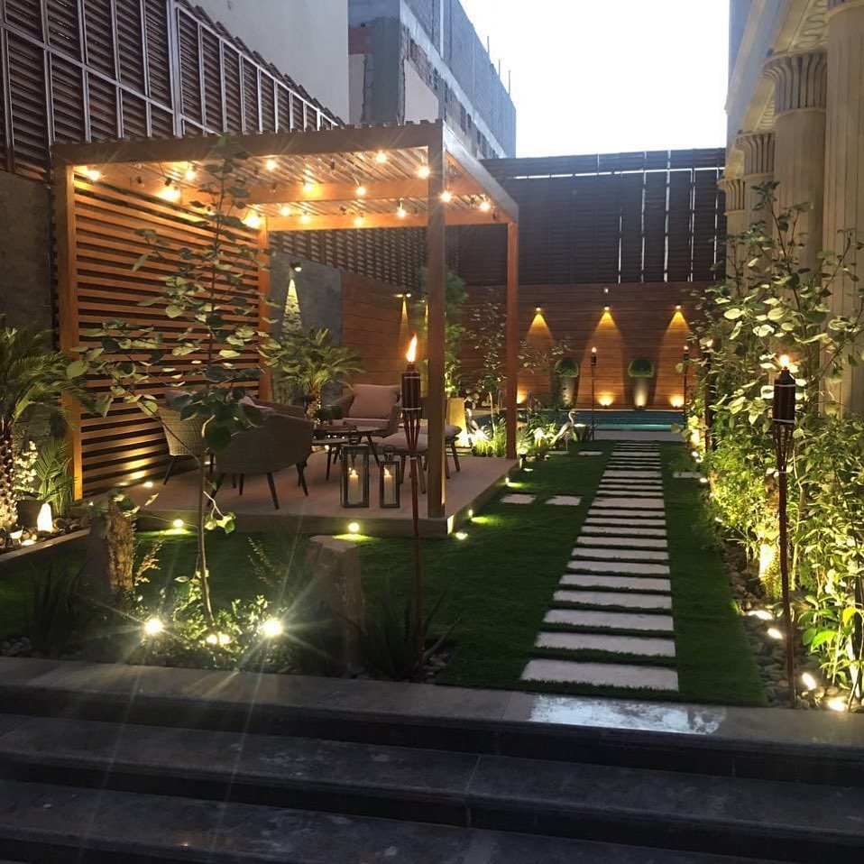 تنسيق حدائق فلل بالاحساء